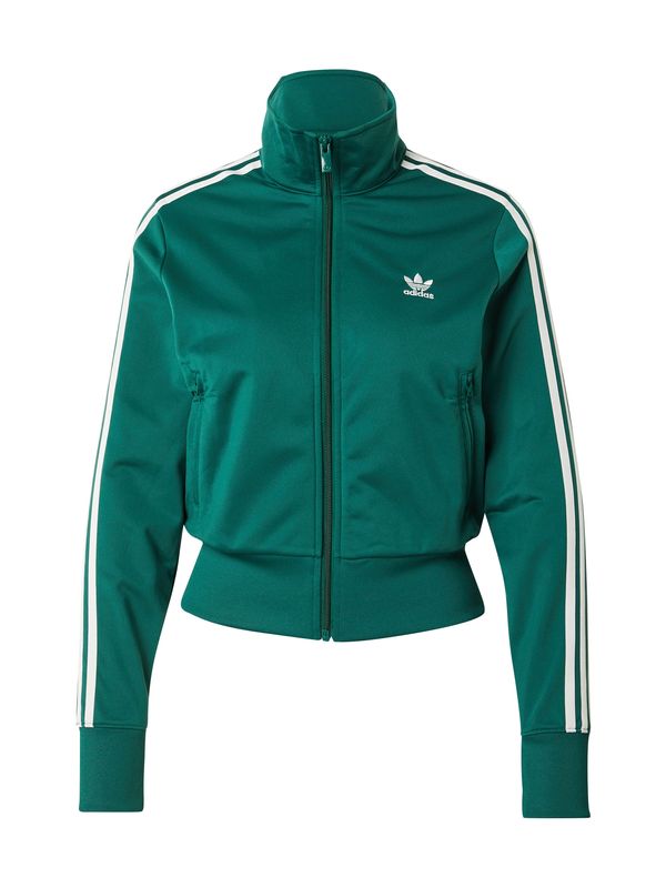 ADIDAS ORIGINALS ADIDAS ORIGINALS Gornji dio trenirke 'Adicolor Classics Firebird'  smaragdno zelena / bijela