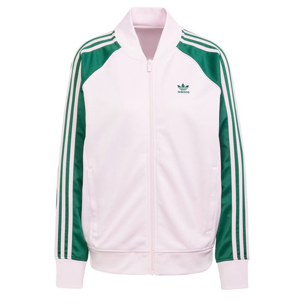ADIDAS ORIGINALS ADIDAS ORIGINALS Gornji dio trenirke 'Adicolor Classics'  tamno zelena / roza