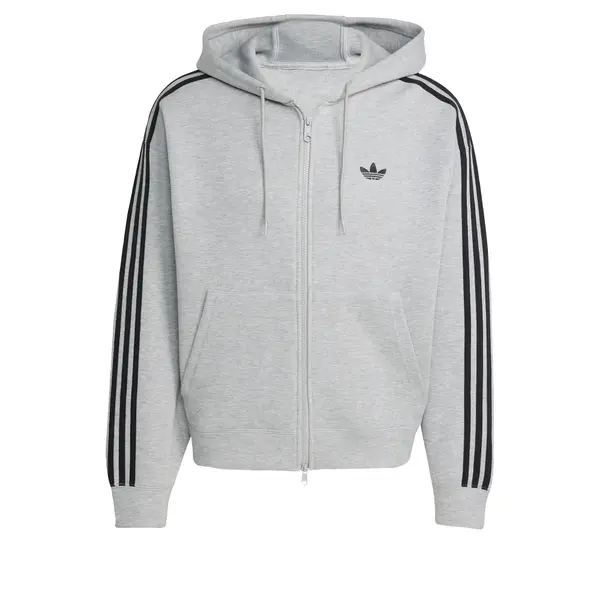 ADIDAS ORIGINALS ADIDAS ORIGINALS Gornji dio trenirke 'Adicolor Spacer'  siva melange / crna
