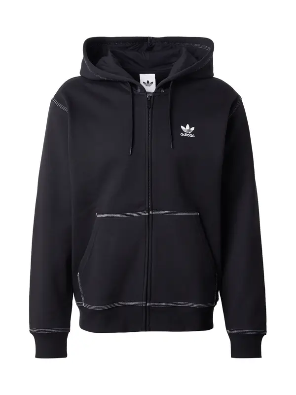 ADIDAS ORIGINALS ADIDAS ORIGINALS Gornji dio trenirke 'ESSENTIALS'  crna / bijela
