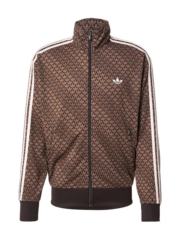 ADIDAS ORIGINALS ADIDAS ORIGINALS Gornji dio trenirke 'Firebird'  smeđa / zeleno smeđa / bijela