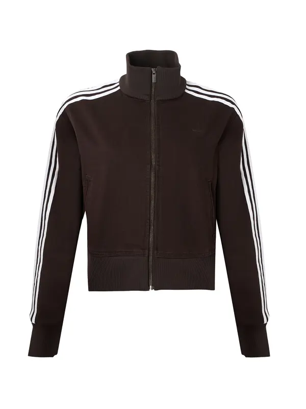 ADIDAS ORIGINALS ADIDAS ORIGINALS Gornji dio trenirke 'FIREBIRD'  tamno smeđa / bijela