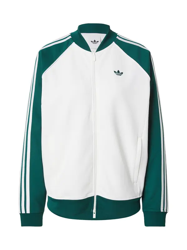 ADIDAS ORIGINALS ADIDAS ORIGINALS Gornji dio trenirke  smaragdno zelena / bijela