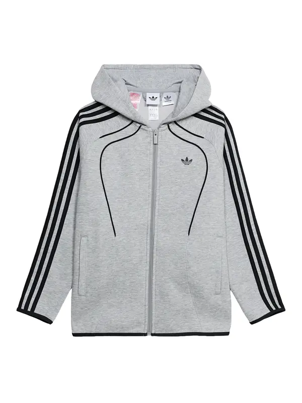 ADIDAS ORIGINALS ADIDAS ORIGINALS Gornji dio trenirke 'SPACER'  siva melange / crna