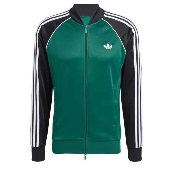ADIDAS ORIGINALS ADIDAS ORIGINALS Gornji dio trenirke 'SST'  smaragdno zelena / crna / bijela
