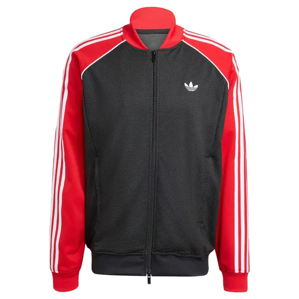 ADIDAS ORIGINALS ADIDAS ORIGINALS Gornji dio trenirke 'Sst'  tamo siva / crvena / crna / bijela