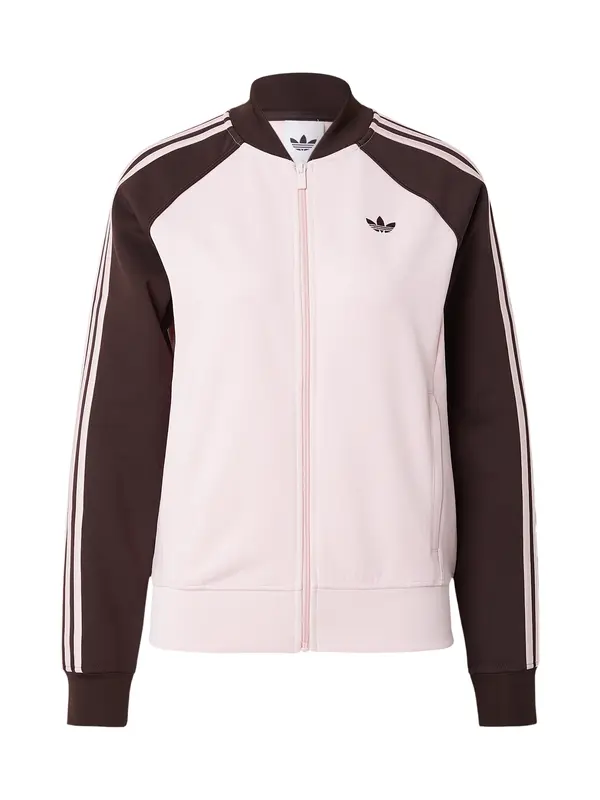 ADIDAS ORIGINALS ADIDAS ORIGINALS Gornji dio trenirke 'SST TT'  čokolada / roza