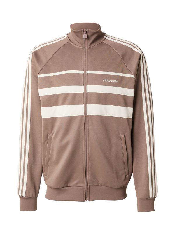 ADIDAS ORIGINALS ADIDAS ORIGINALS Gornji dio trenirke 'The First'  svijetlosmeđa / bijela