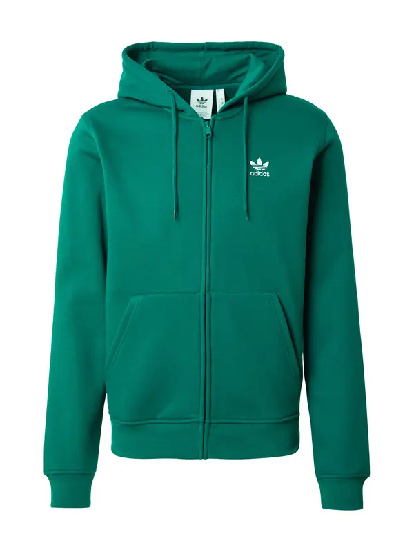 ADIDAS ORIGINALS ADIDAS ORIGINALS Gornji dio trenirke 'Trefoil Essentials'  zelena