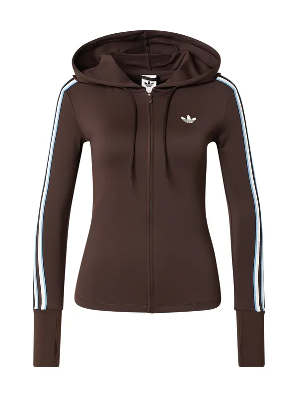ADIDAS ORIGINALS ADIDAS ORIGINALS Gornji dio trenirke 'Trefoil'  svijetloplava / čokolada / bijela