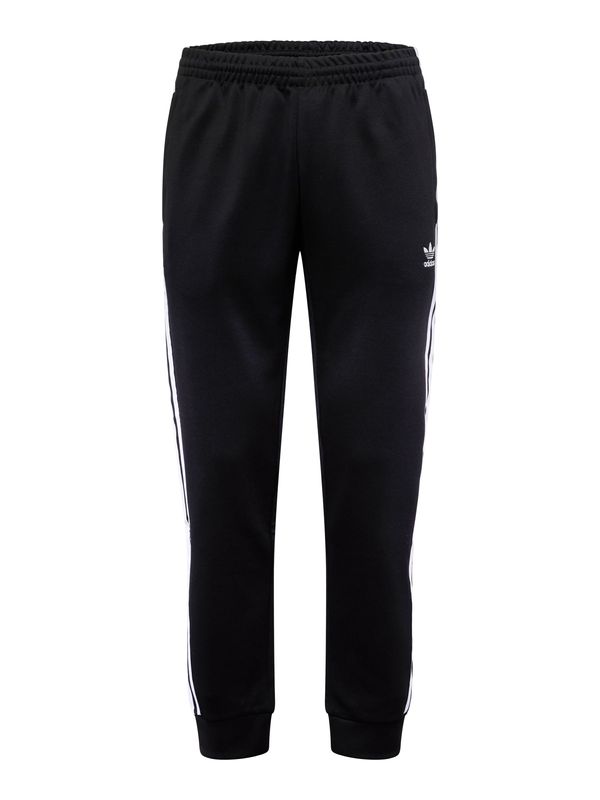ADIDAS ORIGINALS ADIDAS ORIGINALS Hlače 'Adicolor Classics SST'  crna / bijela