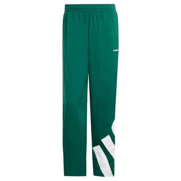 ADIDAS ORIGINALS ADIDAS ORIGINALS Hlače 'Adicolor'  tamno zelena / bijela