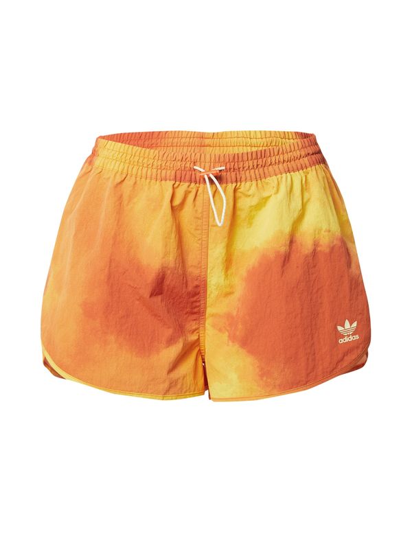 ADIDAS ORIGINALS ADIDAS ORIGINALS Hlače 'Colour Fade Runner'  zlatno žuta / narančasta / bijela
