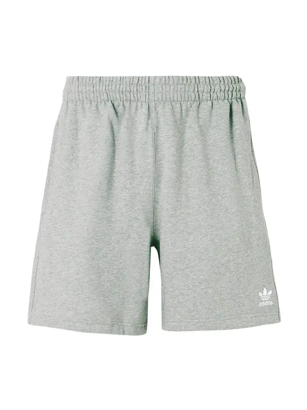 ADIDAS ORIGINALS ADIDAS ORIGINALS Hlače 'ESS'  siva melange / bijela