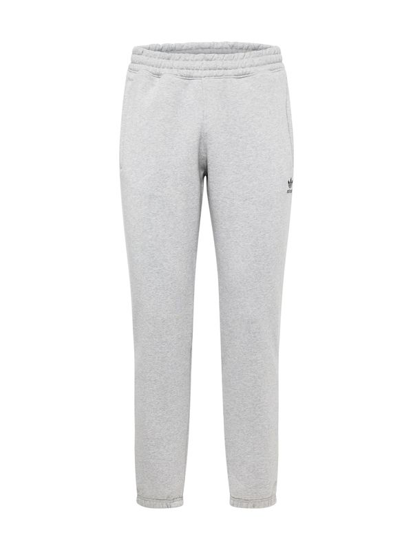ADIDAS ORIGINALS ADIDAS ORIGINALS Hlače 'Essential'  siva melange / crna