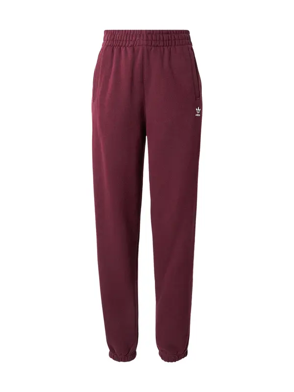 ADIDAS ORIGINALS ADIDAS ORIGINALS Hlače 'Essentials'  boja vina