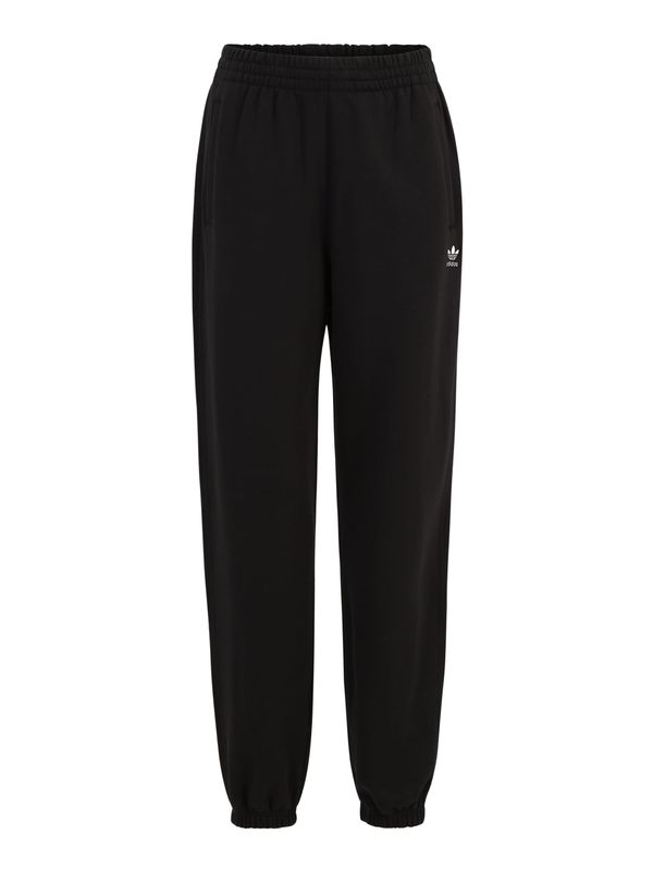 Adidas ADIDAS ORIGINALS Hlače 'Essentials'  crna / bijela