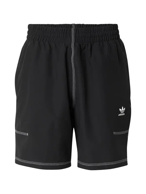 ADIDAS ORIGINALS ADIDAS ORIGINALS Hlače 'Essentials'  crna / bijela