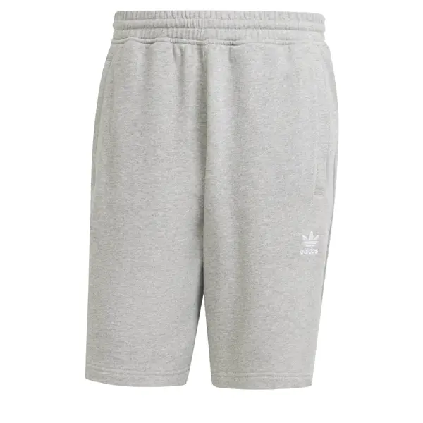 ADIDAS ORIGINALS ADIDAS ORIGINALS Hlače 'Essentials Trefoil'  siva melange / bijela