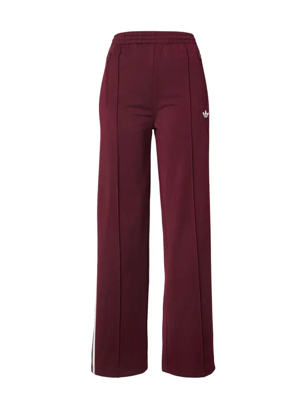 ADIDAS ORIGINALS ADIDAS ORIGINALS Hlače 'Firebird'  burgund / bijela