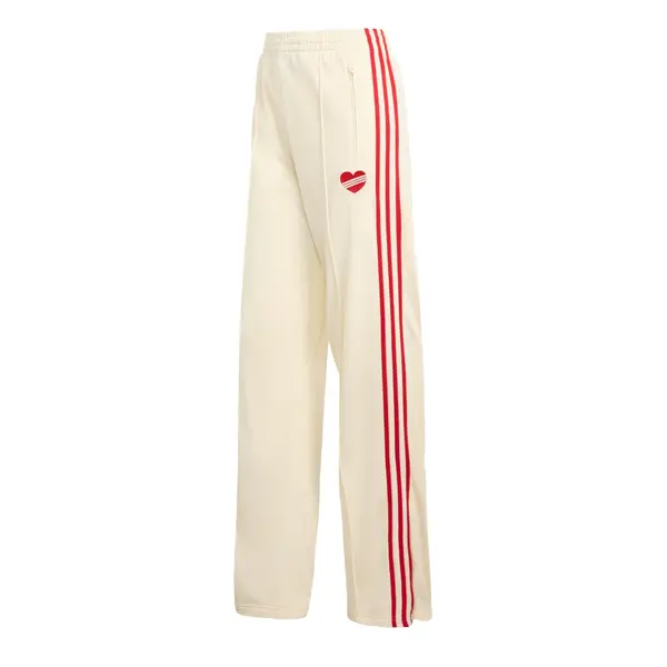ADIDAS ORIGINALS ADIDAS ORIGINALS Hlače 'Firebird'  tamno crvena / vuneno bijela