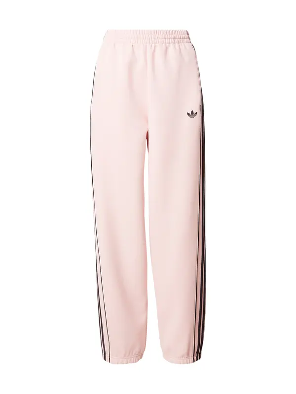 ADIDAS ORIGINALS ADIDAS ORIGINALS Hlače  grafit siva / roza