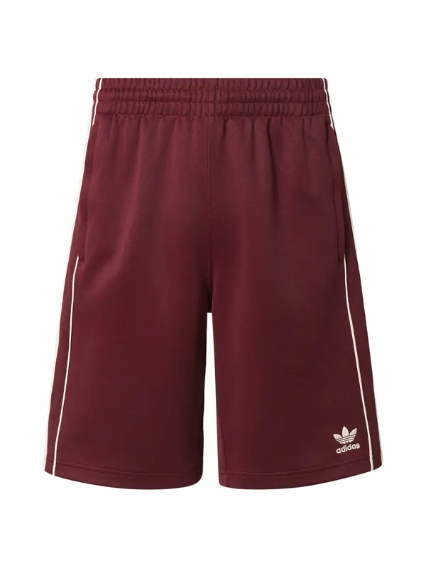 ADIDAS ORIGINALS ADIDAS ORIGINALS Hlače  kestenjasto smeđa / bijela