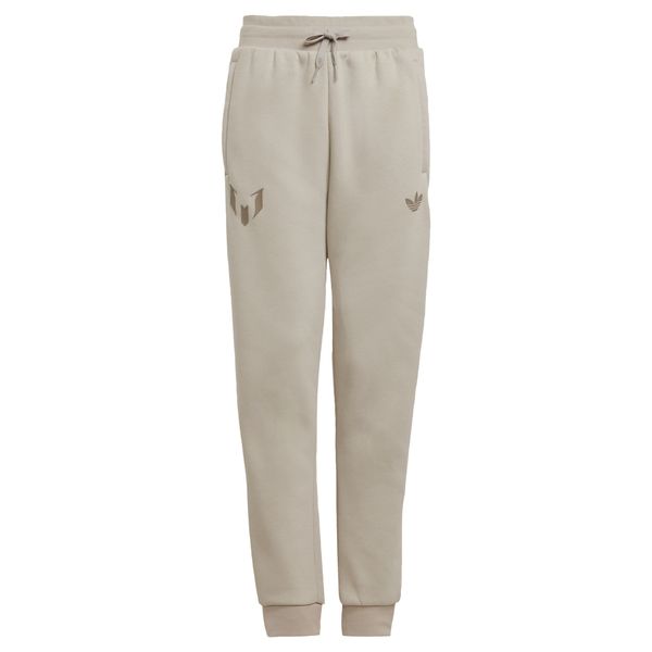 ADIDAS ORIGINALS ADIDAS ORIGINALS Hlače 'MESSI'  ecru/prljavo bijela / siva