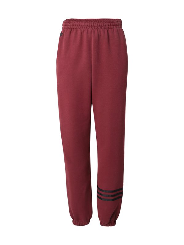 ADIDAS ORIGINALS ADIDAS ORIGINALS Hlače 'Neuclassics'  burgund / crna