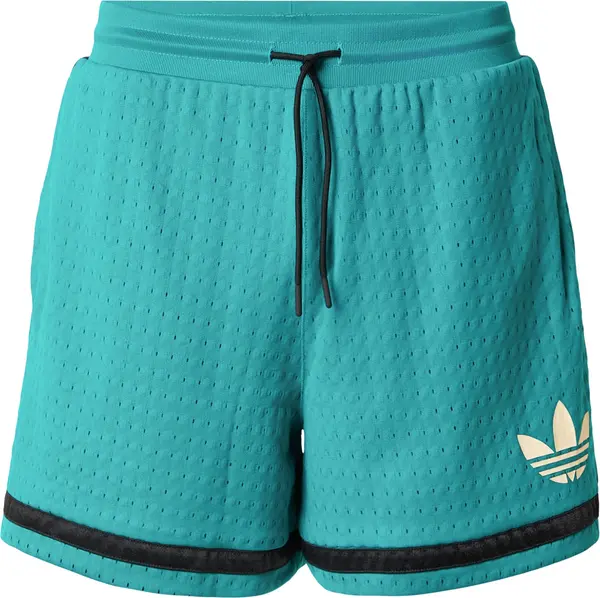 ADIDAS ORIGINALS ADIDAS ORIGINALS Hlače 'Originals Basketball'  tirkiz / crna