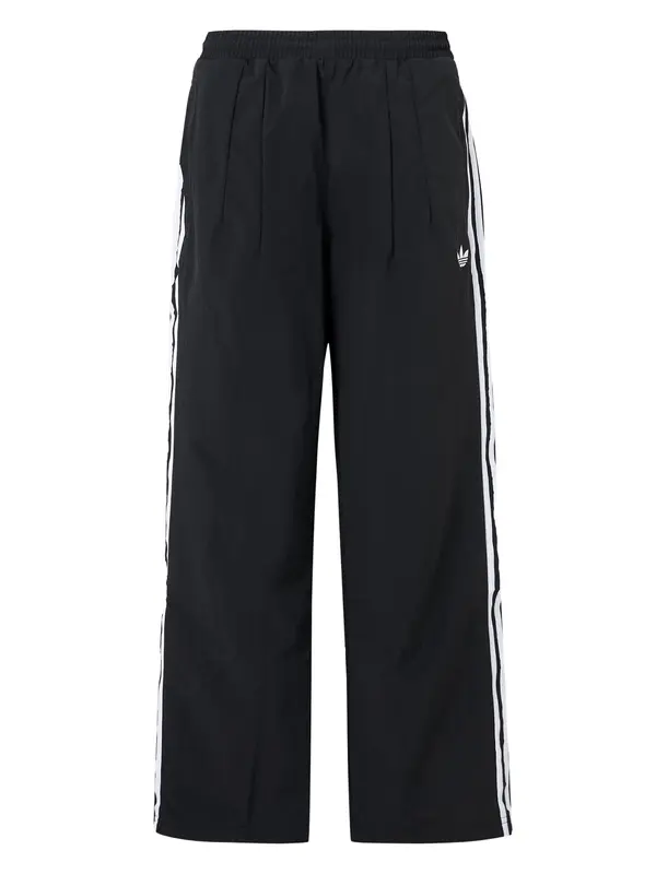 ADIDAS ORIGINALS ADIDAS ORIGINALS Hlače s naborima  crna / bijela