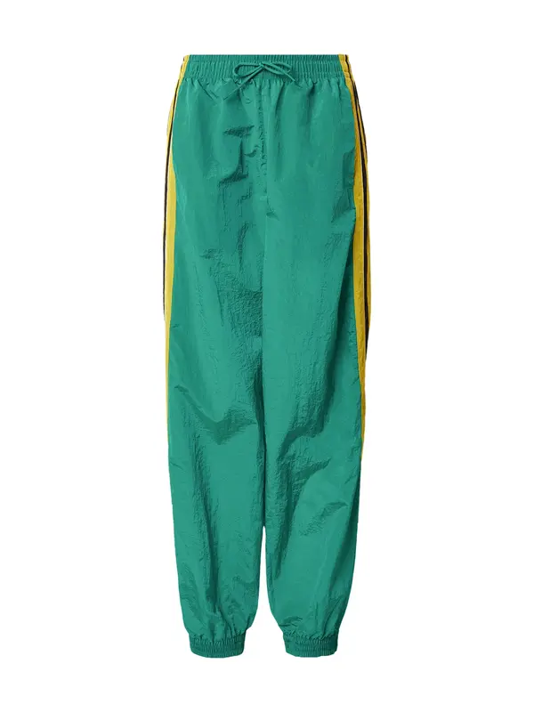 ADIDAS ORIGINALS ADIDAS ORIGINALS Hlače 'SANTIAGO'  zelena / limeta / crna