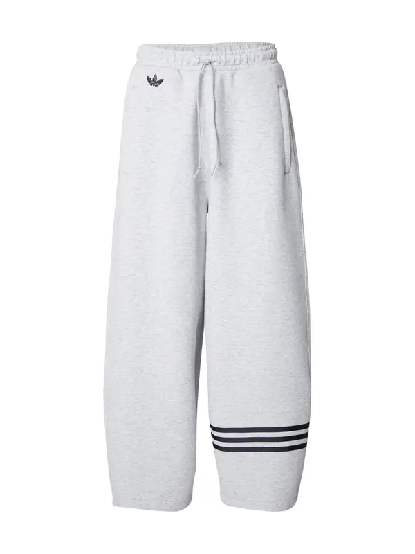 ADIDAS ORIGINALS ADIDAS ORIGINALS Hlače  svijetlosiva / crna