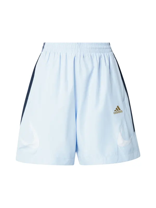 ADIDAS ORIGINALS ADIDAS ORIGINALS Hlače 'TEAMGEIST'  noćno plava / pastelno plava / bijela