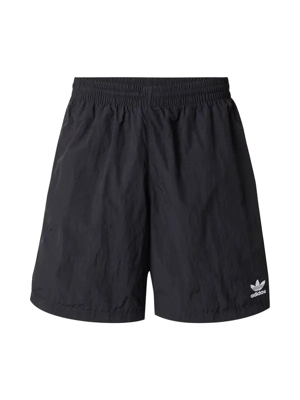 ADIDAS ORIGINALS ADIDAS ORIGINALS Hlače 'Trefoil Essentials'  crna / bijela