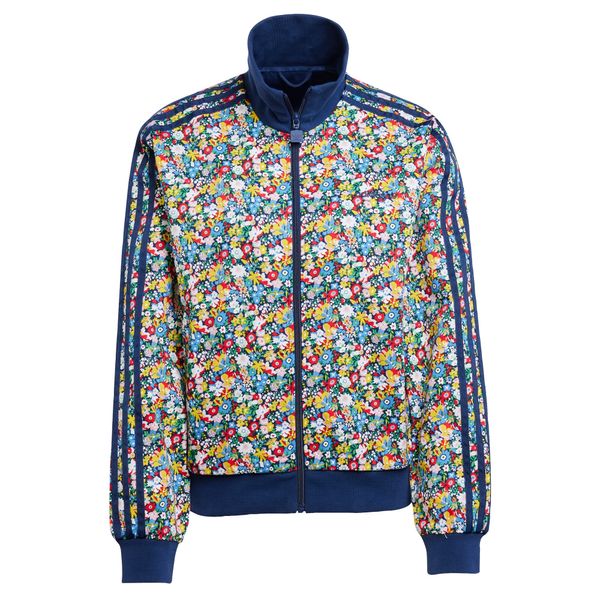 ADIDAS ORIGINALS ADIDAS ORIGINALS Jakna za vježbanje 'adidas Originals x Liberty London'  mornarsko plava / svijetloplava / žuta / bijela