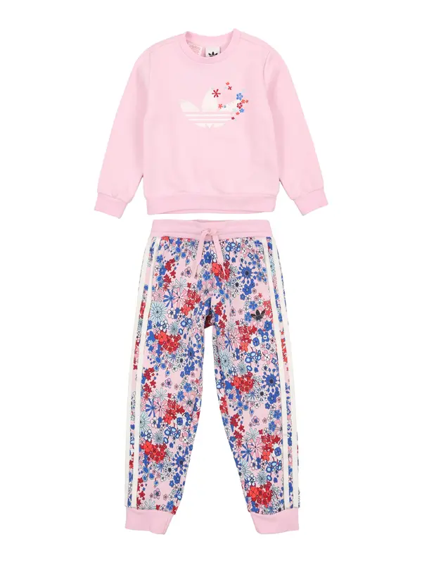 ADIDAS ORIGINALS ADIDAS ORIGINALS Jogging komplet 'Adidas Originals x Liberty London'  kraljevsko plava / svijetloplava / prljavo roza / crvena