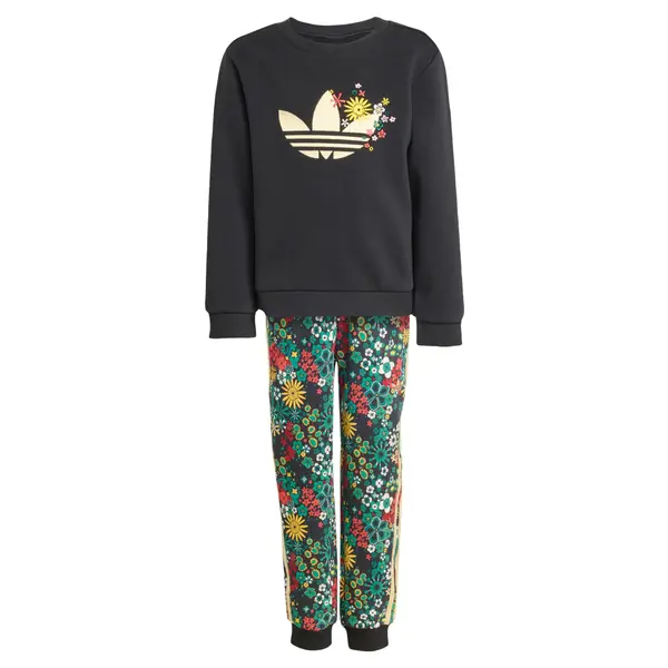 ADIDAS ORIGINALS ADIDAS ORIGINALS Jogging komplet 'Adidas Originals x Liberty London'  zlatna / smaragdno zelena / crvena / crna