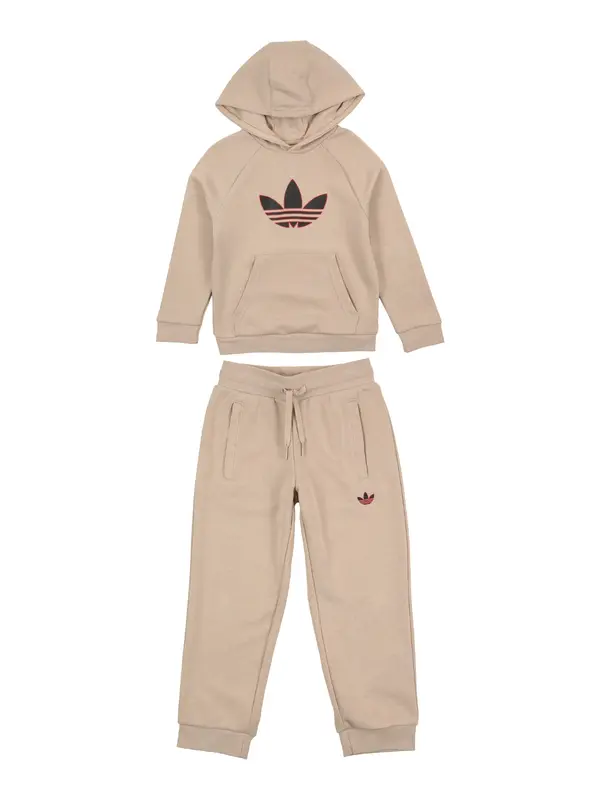 ADIDAS ORIGINALS ADIDAS ORIGINALS Jogging komplet  ecru/prljavo bijela / crvena / crna