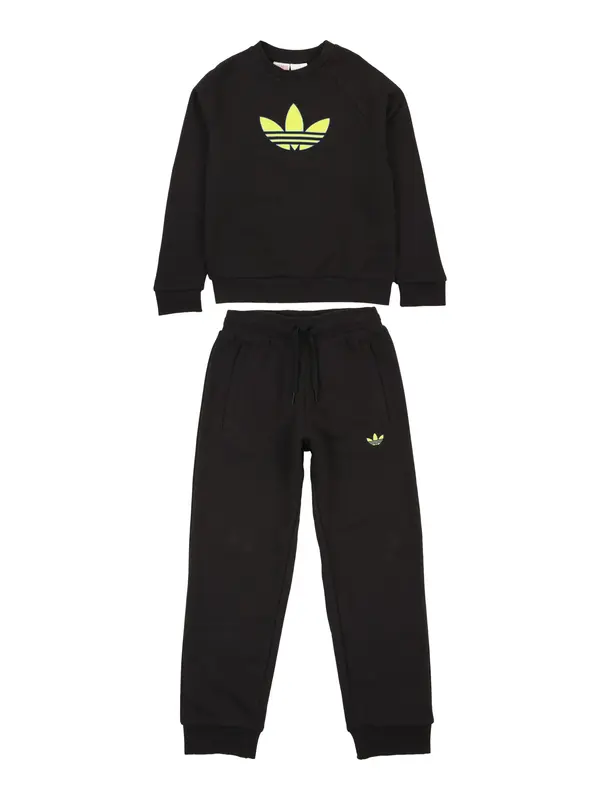 ADIDAS ORIGINALS ADIDAS ORIGINALS Jogging komplet  neonsko žuta / crna