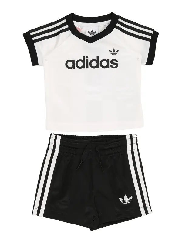 ADIDAS ORIGINALS ADIDAS ORIGINALS Jogging komplet 'STS'  crna / bijela
