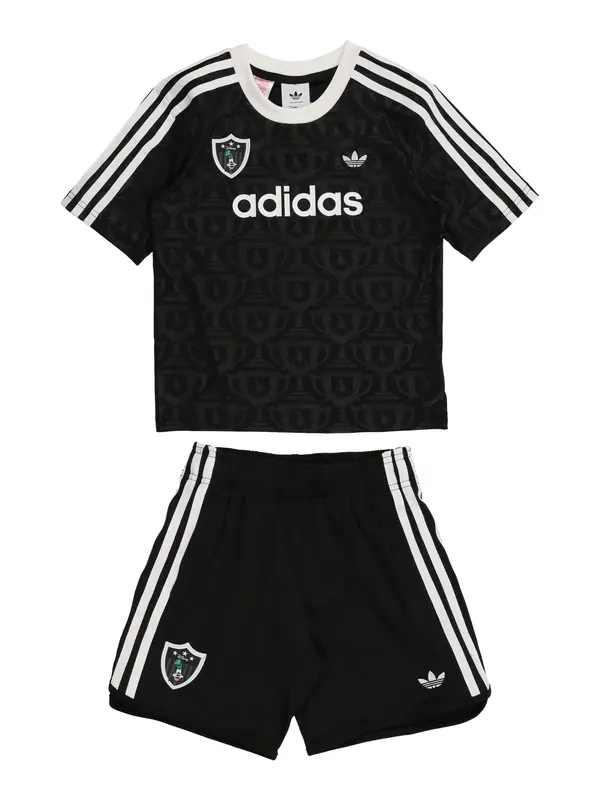ADIDAS ORIGINALS ADIDAS ORIGINALS Komplet  tamo siva / crna / bijela