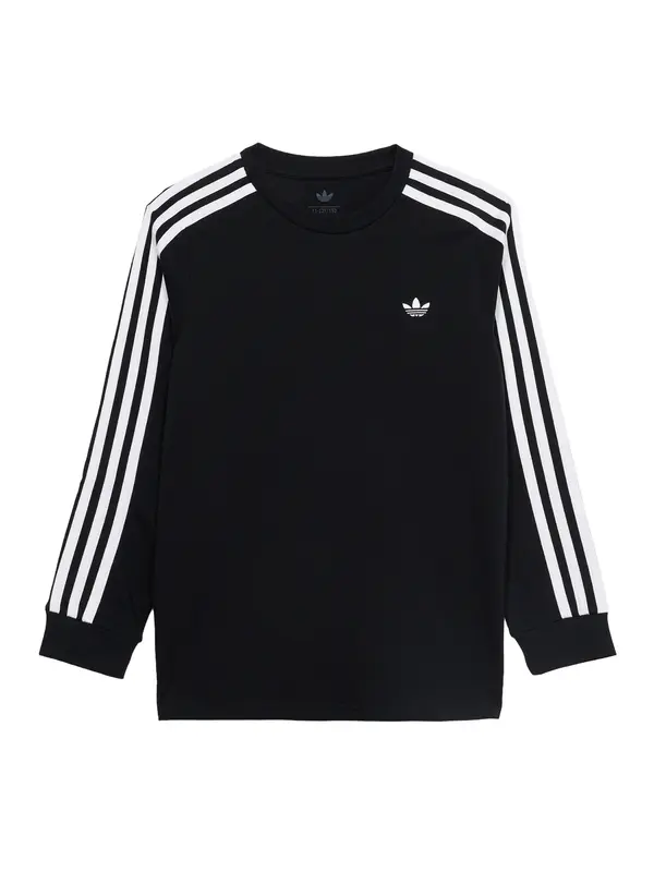 ADIDAS ORIGINALS ADIDAS ORIGINALS Majica '3 STRIPE LS'  crna / bijela