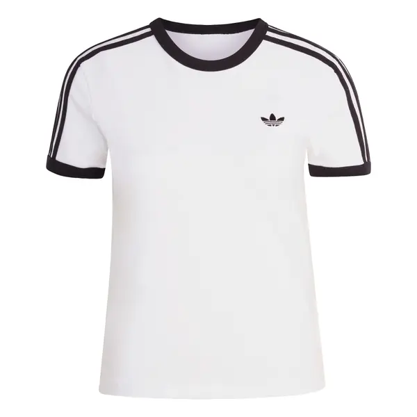 ADIDAS ORIGINALS ADIDAS ORIGINALS Majica '3 STRIPES SLIM'  crna / bijela