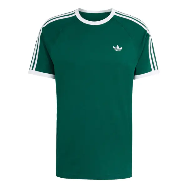 ADIDAS ORIGINALS ADIDAS ORIGINALS Majica '3-STRIPES'  tamno zelena / bijela