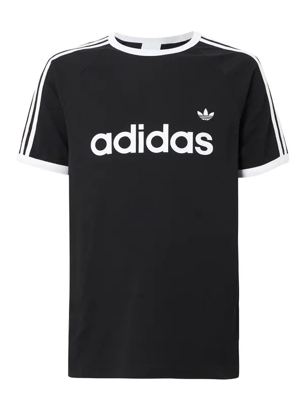 ADIDAS ORIGINALS ADIDAS ORIGINALS Majica '3S RINGER T'  crna / bijela