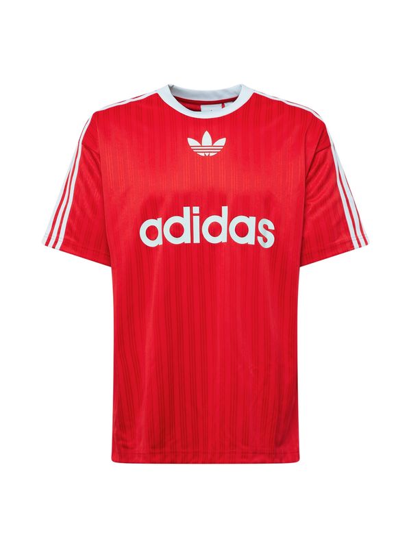 ADIDAS ORIGINALS ADIDAS ORIGINALS Majica 'Adicolor'  crvena / bijela