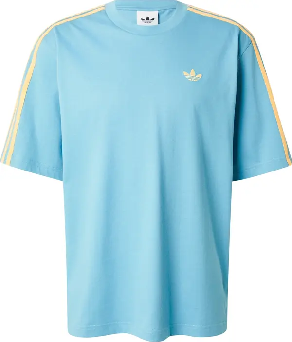 ADIDAS ORIGINALS ADIDAS ORIGINALS Majica 'Adicolor'  svijetloplava / pastelno žuta