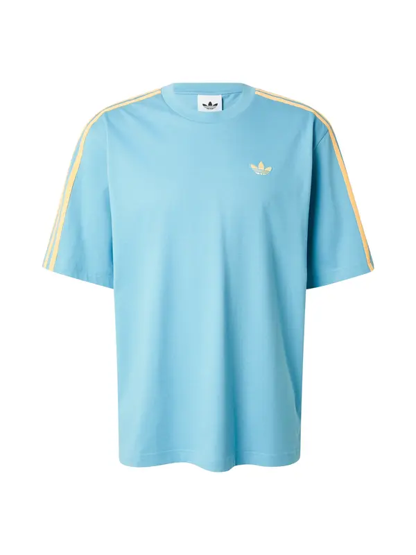 ADIDAS ORIGINALS ADIDAS ORIGINALS Majica 'Adicolor'  svijetloplava / pastelno žuta