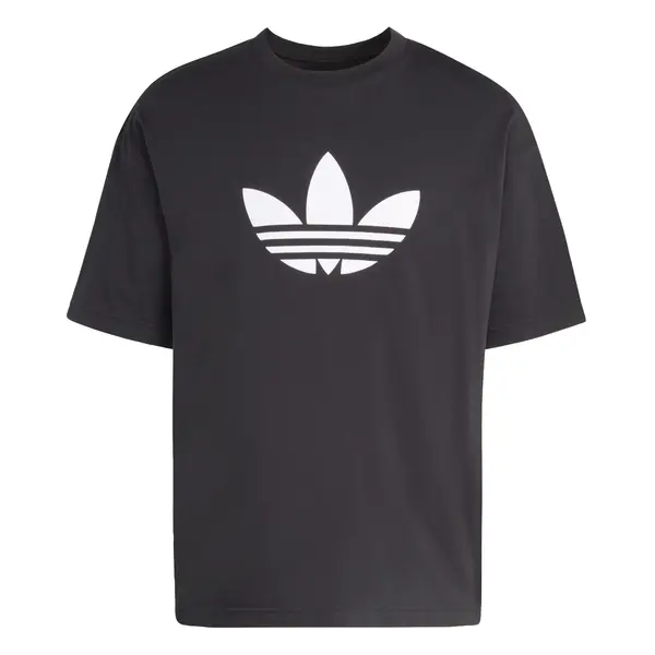 ADIDAS ORIGINALS ADIDAS ORIGINALS Majica 'Adicolor Trefoil'  crna / bijela